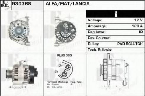 EDR 930368 - Alternatore autozon.pro