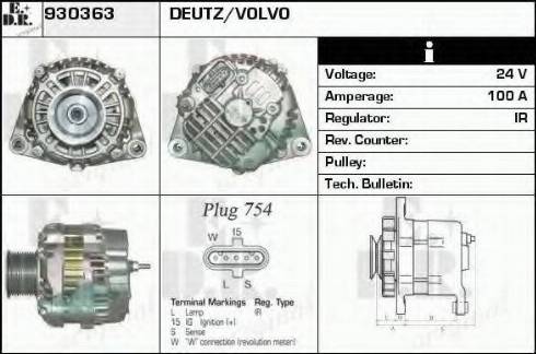 EDR 930363 - Alternatore autozon.pro