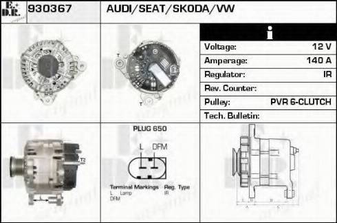 EDR 930367 - Alternatore autozon.pro