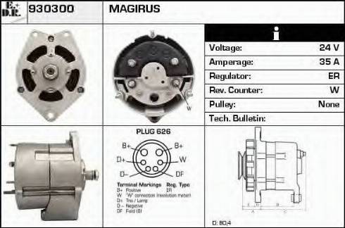 EDR 930300 - Alternatore autozon.pro