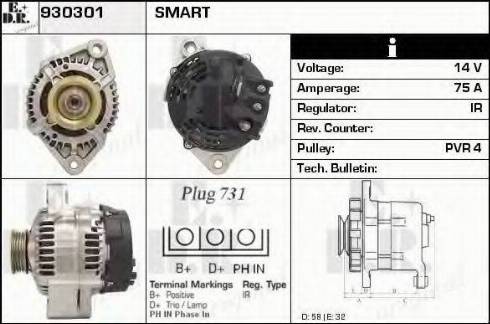 EDR 930301 - Alternatore autozon.pro