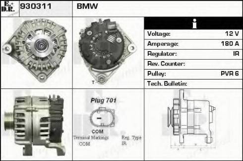 EDR 930311 - Alternatore autozon.pro