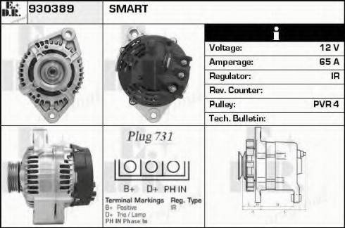 EDR 930389 - Alternatore autozon.pro