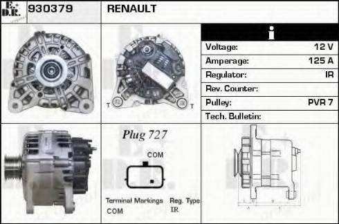 EDR 930379 - Alternatore autozon.pro