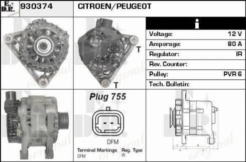 EDR 930374 - Alternatore autozon.pro