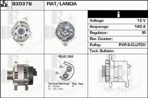 EDR 930376 - Alternatore autozon.pro