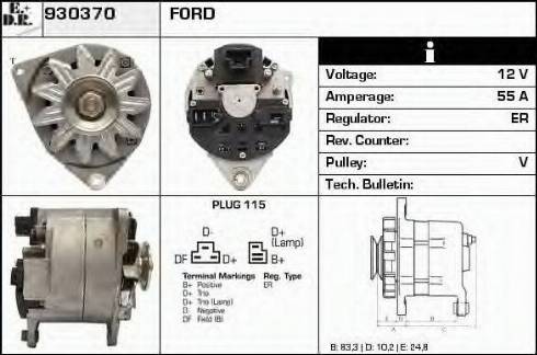 EDR 930370 - Alternatore autozon.pro