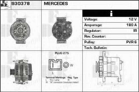 EDR 930378 - Alternatore autozon.pro