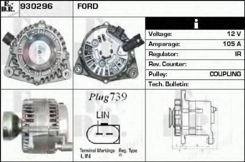 EDR 930296 - Alternatore autozon.pro