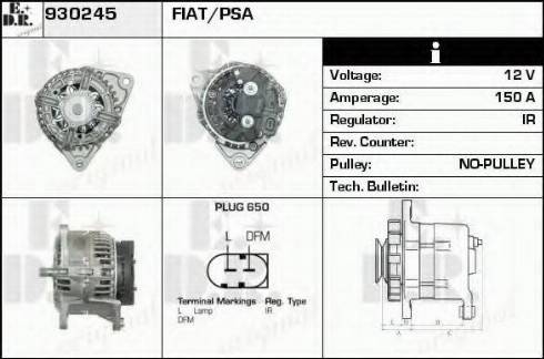 EDR 930245 - Alternatore autozon.pro