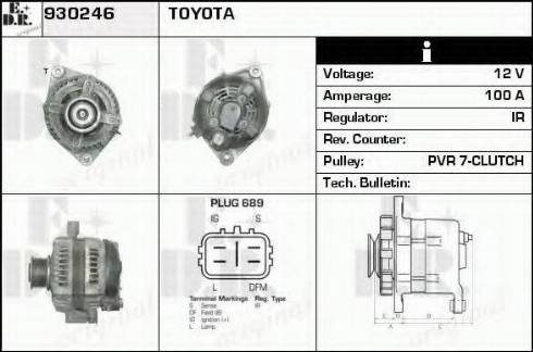 EDR 930246 - Alternatore autozon.pro