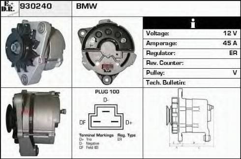 EDR 930240 - Alternatore autozon.pro