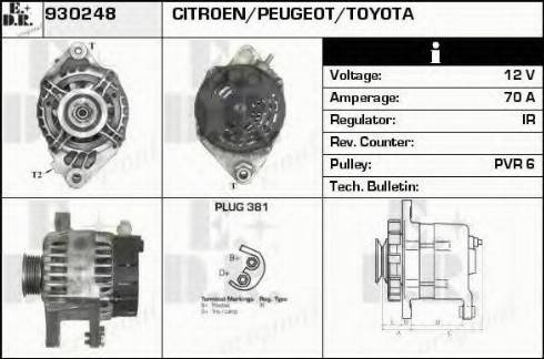 EDR 930248 - Alternatore autozon.pro