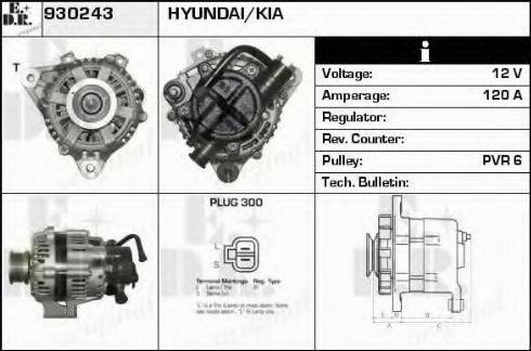 EDR 930243 - Alternatore autozon.pro