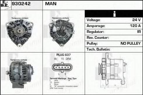 EDR 930242 - Alternatore autozon.pro