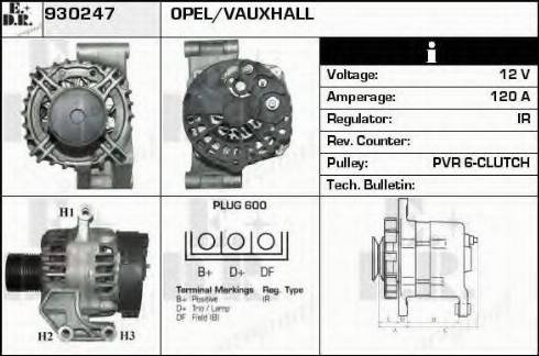 EDR 930247 - Alternatore autozon.pro