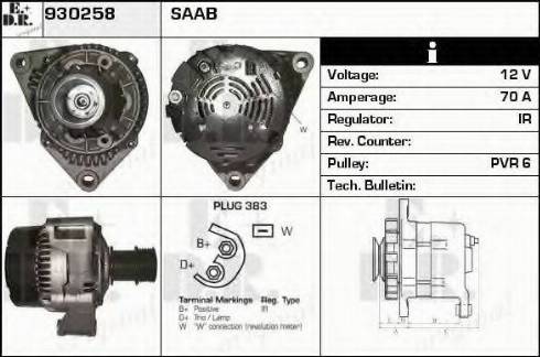 EDR 930258 - Alternatore autozon.pro