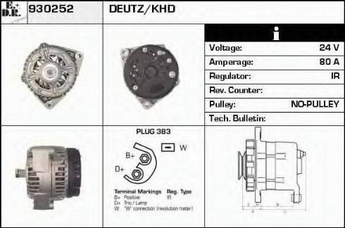 EDR 930252 - Alternatore autozon.pro