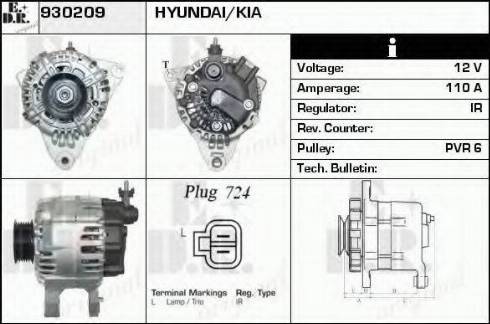 EDR 930209 - Alternatore autozon.pro