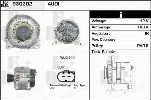 EDR 930202 - Alternatore autozon.pro