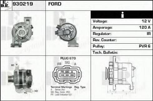 EDR 930219 - Alternatore autozon.pro