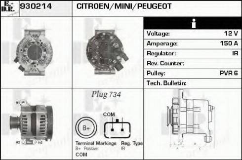 EDR 930214 - Alternatore autozon.pro