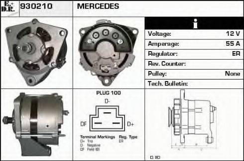 EDR 930210 - Alternatore autozon.pro