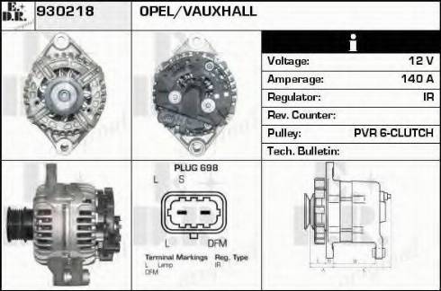 EDR 930218 - Alternatore autozon.pro