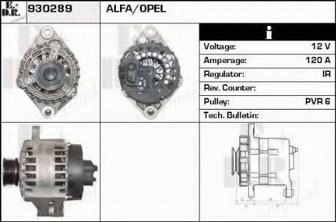 EDR 930289 - Alternatore autozon.pro