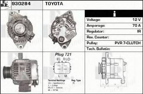 EDR 930284 - Alternatore autozon.pro