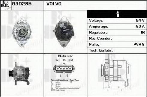 EDR 930285 - Alternatore autozon.pro