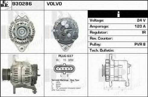 EDR 930286 - Alternatore autozon.pro