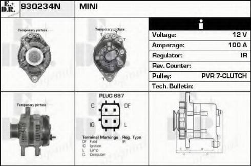 EDR 930234N - Alternatore autozon.pro