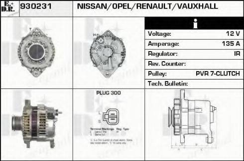 EDR 930231 - Alternatore autozon.pro