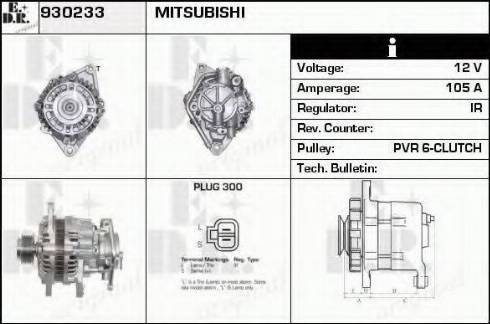 EDR 930233 - Alternatore autozon.pro