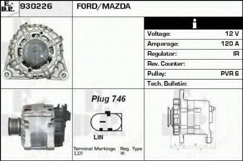 EDR 930226 - Alternatore autozon.pro