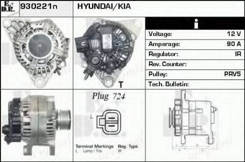 EDR 930221N - Alternatore autozon.pro