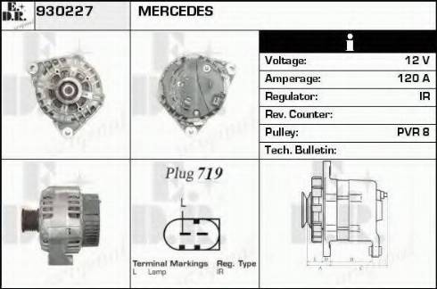 EDR 930227 - Alternatore autozon.pro