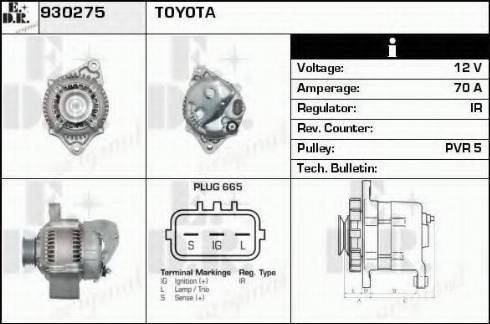 EDR 930275 - Alternatore autozon.pro