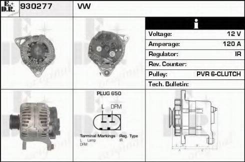 EDR 930277 - Alternatore autozon.pro