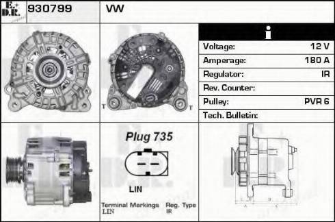 EDR 930799 - Alternatore autozon.pro