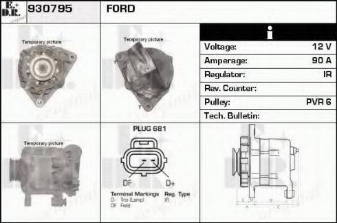 EDR 930795 - Alternatore autozon.pro