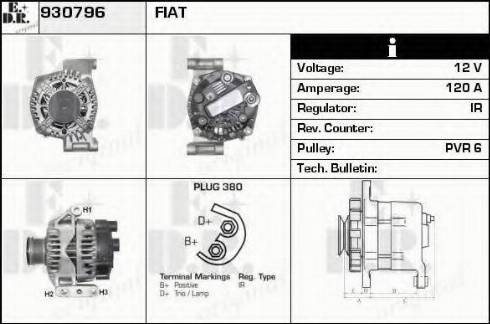 EDR 930796 - Alternatore autozon.pro