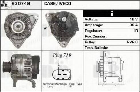 EDR 930749 - Alternatore autozon.pro