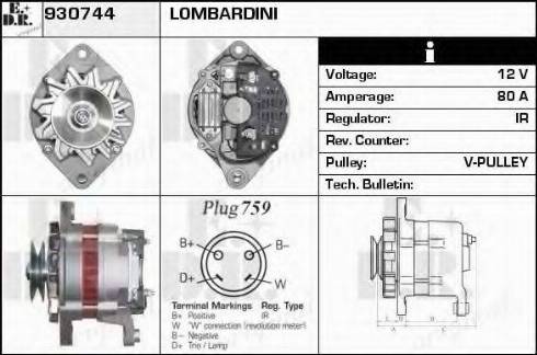 EDR 930744 - Alternatore autozon.pro