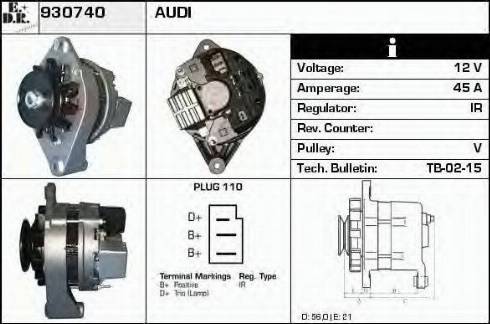 EDR 930740 - Alternatore autozon.pro