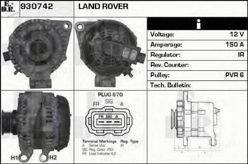 EDR 930742 - Alternatore autozon.pro