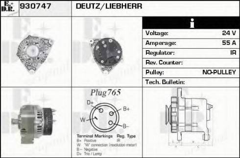 EDR 930747 - Alternatore autozon.pro