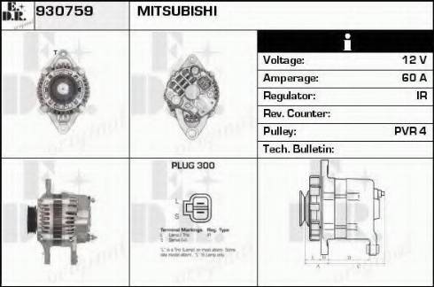 EDR 930759 - Alternatore autozon.pro