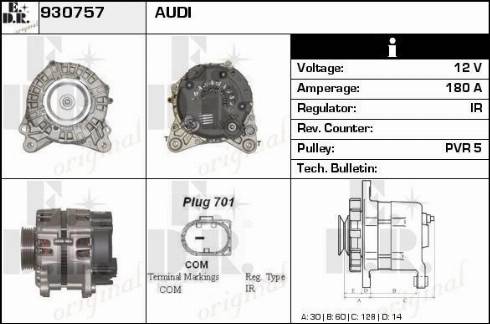 EDR 930757 - Alternatore autozon.pro